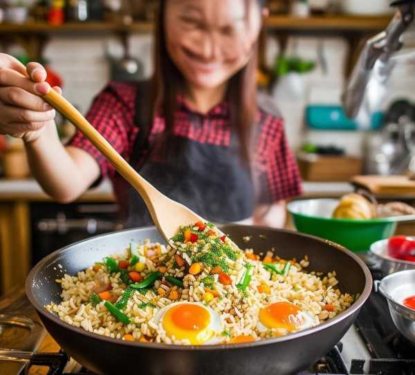 一招轻松学会家常蛋炒饭，美味就在指尖流转