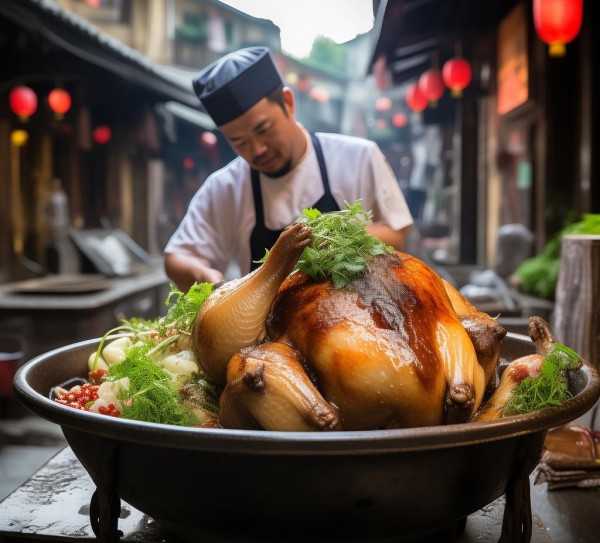 潮汕窑鸡，探寻美味之源的潮汕特色美食,探寻美味之源，窑鸡——探寻广东潮汕地区的特色美食,美食,蛋白,第1张