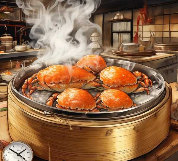 河蟹蒸煮时间攻略，掌握最佳时长，尽享鲜美口感