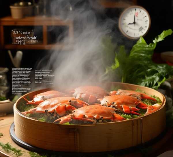 蒸螃蟹的最佳时长与技巧揭秘,蒸螃蟹要蒸多少分钟？揭秘蒸螃蟹的最佳时间与技巧,美食,轻松,蒸制时间,第1张