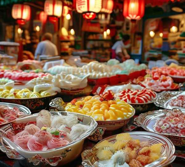凉糕寻踪，揭秘清凉佳品的由来与美食分布