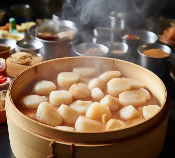 扇贝蒸制秘诀，精准时间解锁扇贝美味新境界
