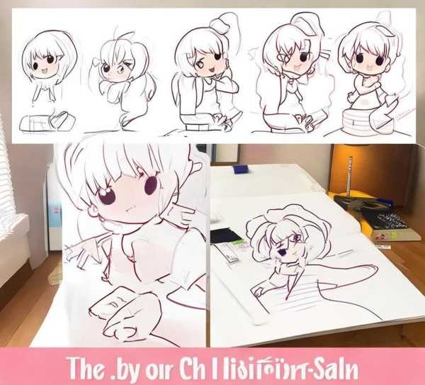 樱桃小丸子绘画教程，从入门到成品